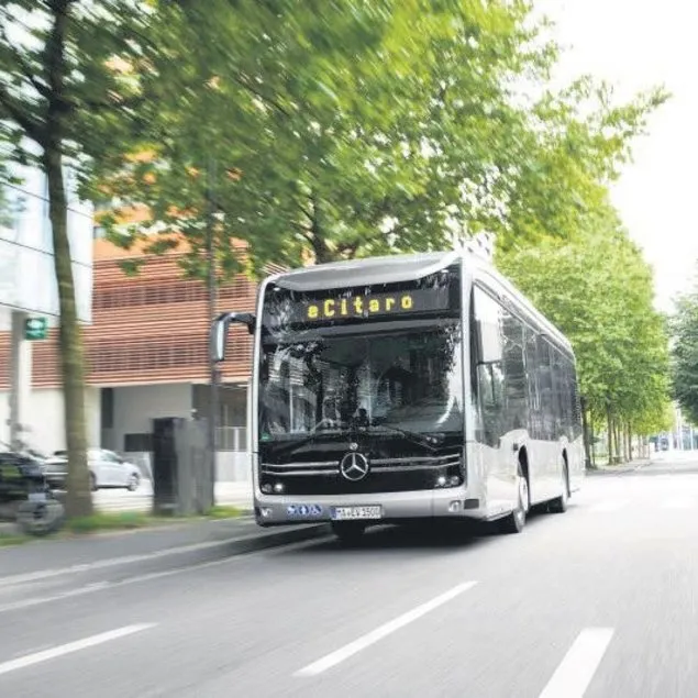 Elektrikli otobüs testinde Mercedes-Benz Türk imzası