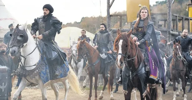 Orhan Bey kutsal mabedin şövalyelerinin elinde