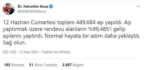 son-dakika-saglik-bakani-fahrettin-koca-12-haziran-cumartesi-toplam-449684-asi-yapildi-1623535981687.jpg Son dakika! Sağlık Bakanı Fahrettin Koca: 12 Haziran Cumartesi toplam 449.684 aşı yapıldı-1