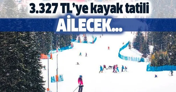3.327 TL’ye kayak tatili