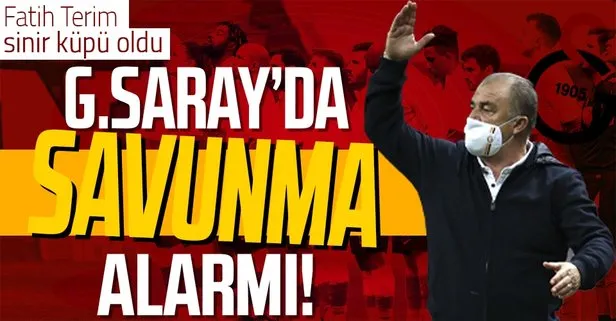 Tuzla ve İstanbul maçlarında 7 gol yenmesine çok sinirlendi! Fatih Terim savunma için düğmeye bastı