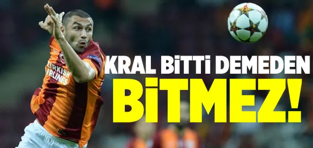 Burak Yılmaz’dan hayat öpücüğü!