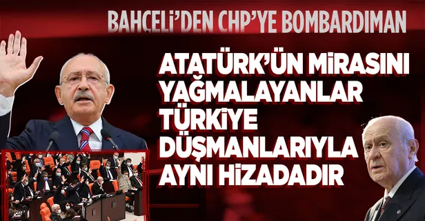 Son dakika: Devlet Bahçeli'den CHP'ye tezkere tepkisi