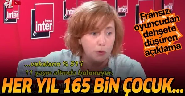 Oyuncu Andrea Bescond'dan dehşete düşüren açıklama: Fransa ...