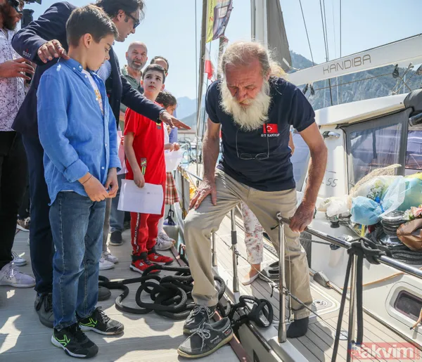Antalya Limanı'ndan 7 yıl önce ayrılan Zehra-Hasan Şirin çifti dünya turunu tamamladı! Motorlar arızalandı korsanlar taciz etti - 7