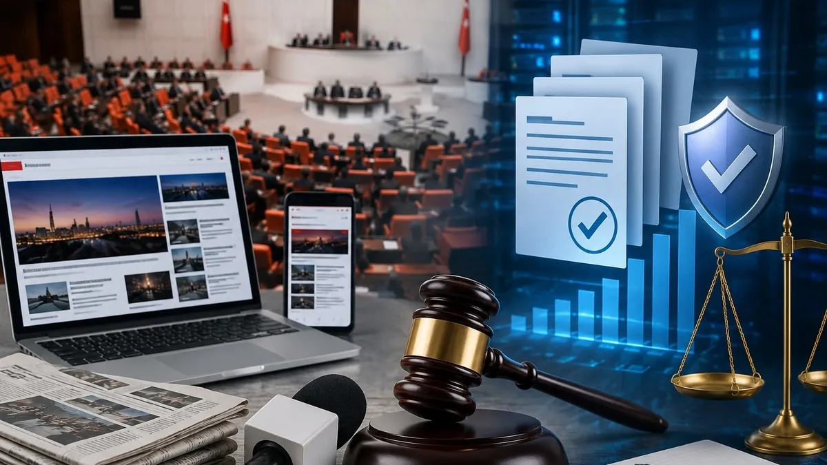 TBMM'de 1100 İnternet Haber Sitesine Yönelik Yeni Düzenleme Kabul Edildi
