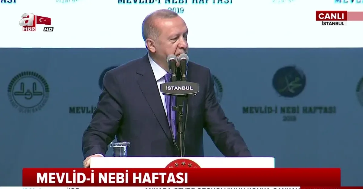 Başkan Erdoğan: Günümüz Haçlıları Müslümanlara hayatı dar ediyor