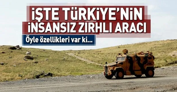 İşte insansız Amazon 4x4