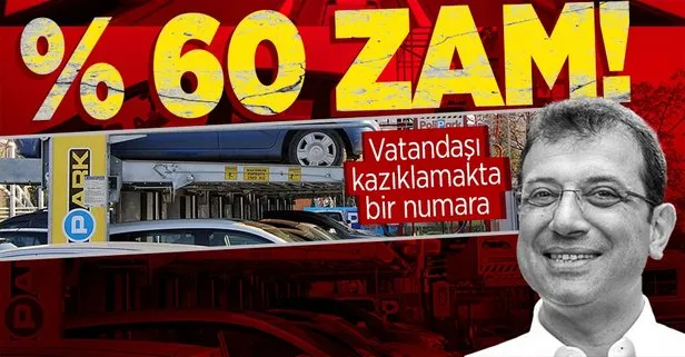 CHP’li İBB’nin iştirakı İSPARK’tan büyük zam! Aracı olan İstanbullu dikkat! Yeni yıldan itibaren yüzde 60 zam