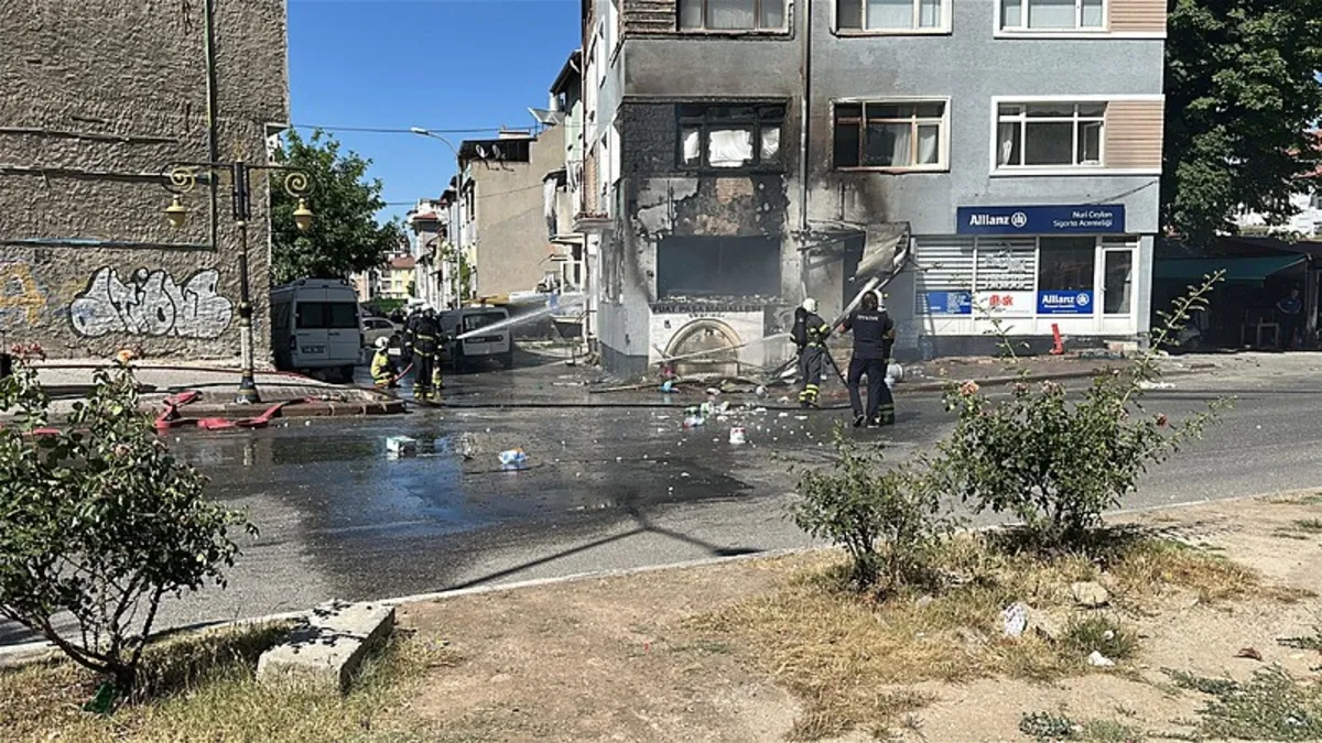 Kütahya'da iş yerinde korkunç patlama! Çok sayıda yaralı var