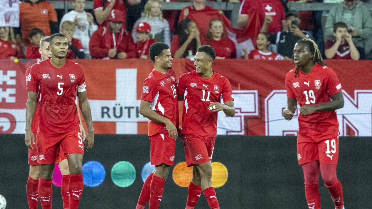 İsviçre, Kuzey Makedonya'yı 3-0 yenerek 4'te 4 yaptı