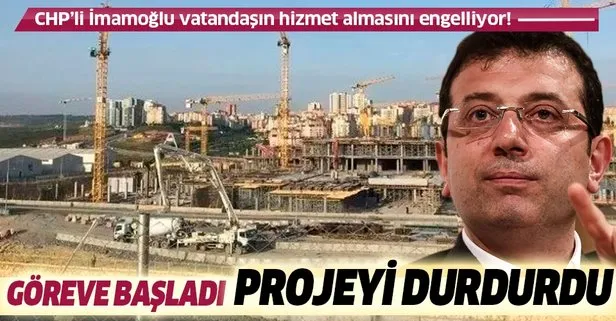 CHP'li İmamoğlu kaliteli hizmetin karşısında!