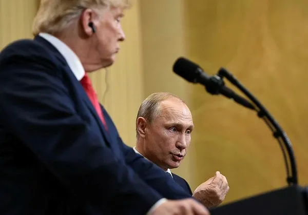 Helsinki'de tarihi zirve: Trump ile Putin bir araya geldi!-1
