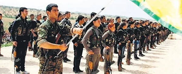 ABD'nin iki yüzlülüğü, bir kez daha kanıtlandı! PKK'lılara 3 ay eğitim verdiler mezuniyet töreni düzenlediler-1