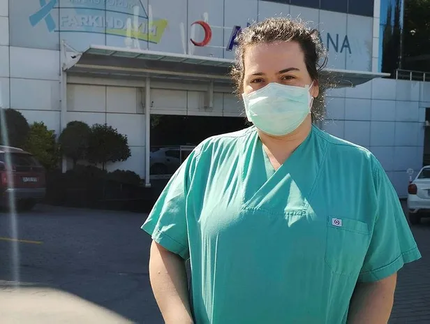 Dünya'nın konuştuğu kahraman Hemşire Dilara Fahrioğlu zorlu süreci anlattı: Canla başla çalışıyoruz-1