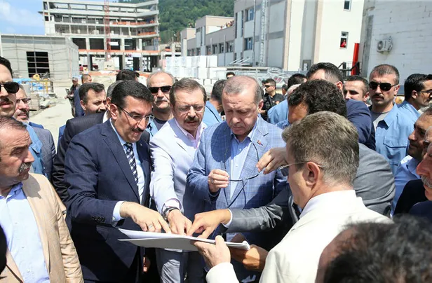 Artvin'de Cumhurbaşkanı Erdoğan'a sevgi seli-1