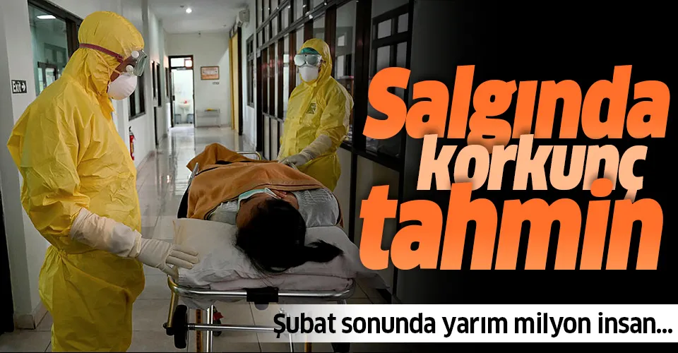 Koronavirüste korkunç tahmin! Şubat sonunda yarım milyon kişi...