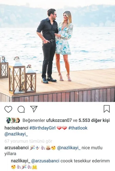 Arzu Sabancı, Hacı Sabancı - Nazlı Kayı evliliğini yeşil ışık yaktı!-3
