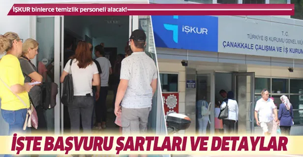 İŞKUR binlerce temizlik personeli alacak! İşte 29 Ekim İŞKUR ilanları!