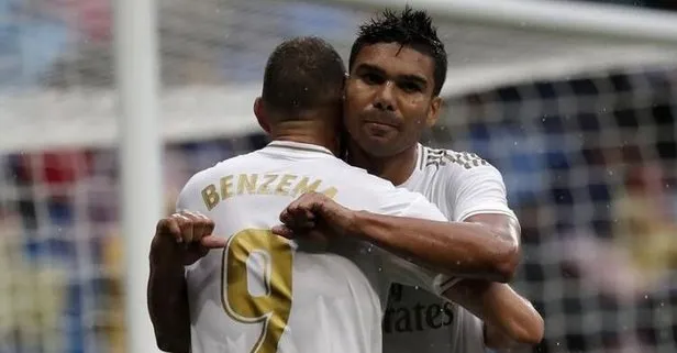 5 gollü maçta kazanan Madrid | Real Madrid 3-2 Levante