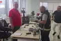 Alihan Kuriş örgütüne baskın anları! Cephanelik ve deste deste döviz çıktı