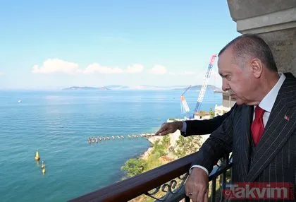 Başkan Erdoğan torunları ile birlikte Yassıada’da incelemelerde bulundu