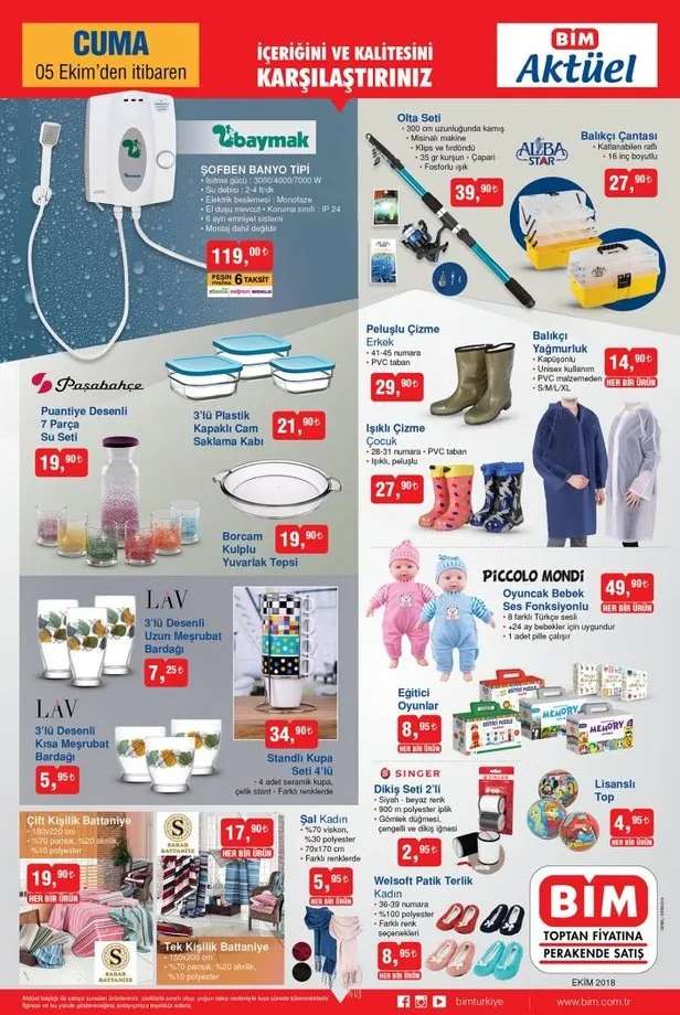 BİM indirim fırsatları… BİM 5 Ekim12 Ekim aktüel BİM indirim fırsatları… BİM 5 Ekim12 Ekim aktüel