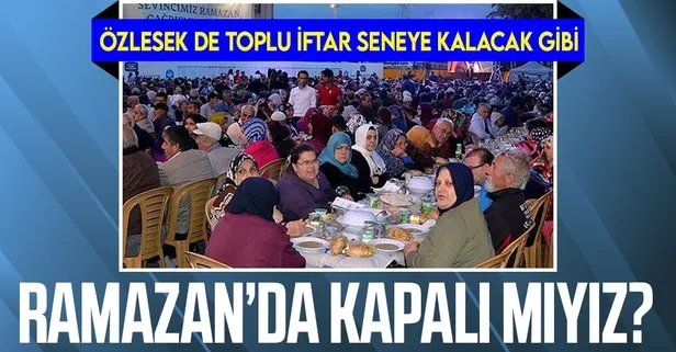 Bilim Kurulu'nun gündemi Ramazan'da tam kapanma!