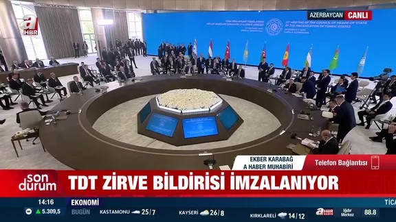 Ortak bildiri imzalandı
