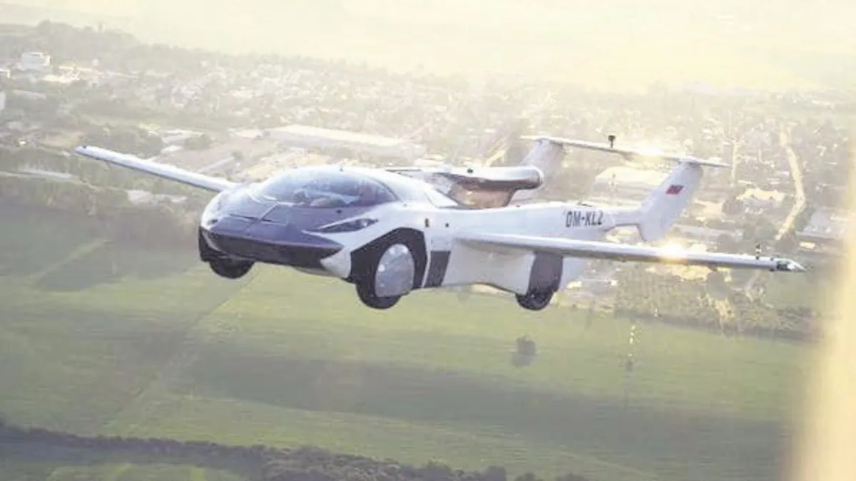 Seri üretilecek ilk uçan otomobil AirCar 2026'nın ilk çeyreğinde satışa sunulacak!