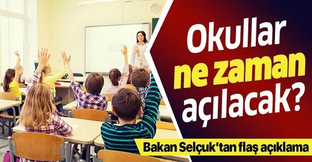 Son Dakika Milli Egitim Bakani Ziya Selcuk Canli Yayinda Yanitladi Okullar Ne Zaman Acilacak Takvim