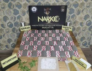 Malatya’da uyuşturucu operasyonu: 17 gözaltı