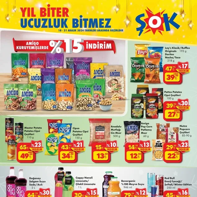 ŞOK Aktüel 29-31 Aralık: Yeni Yıla Özel İndirimler Başladı!