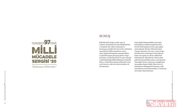 Cumhuriyet'in 97. yılına özel Milli Mücadele Sergisi Başkan Erdoğan'ın talimatıyla bugün açıldı - 32