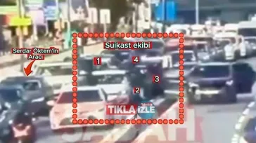 VİDEO: Serdar Öktem suikastı kamerada