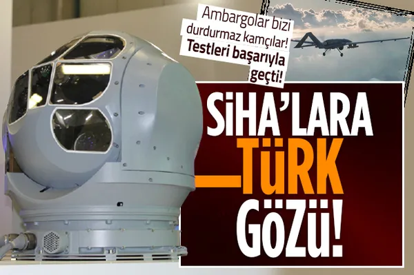 ASELSAN üretti! Bayraktar TB2'lere yerli göz: CATS! Yeni konfigürasyonu test edildi!-1