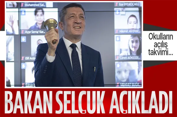 Okullar ne zaman açılacak? Milli Eğitim Bakanı Ziya Selçuk'tan okulların açılış takvimi ile ilgili flaş açıklama-1