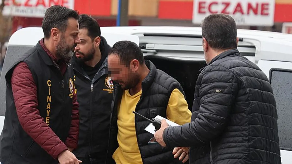 Konya'da dehşet anları! Eski eşini yaraladı yanındaki adamı katletti