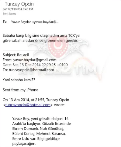 Medyadaki FETÖ'cülerin sır yazışmaları ortaya çıktı!-3