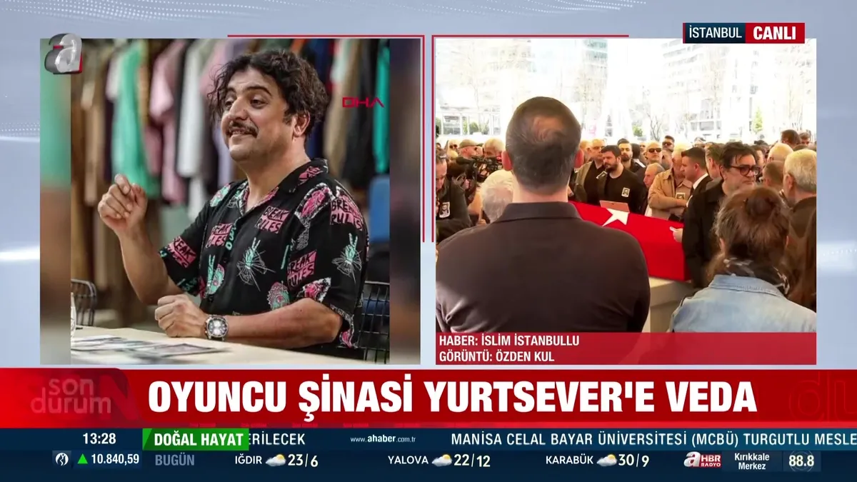 Şinasi Yurtsever son yolculuğuna uğurlandı