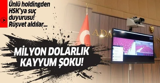 Ünlü holdingde kayyum skandalı
