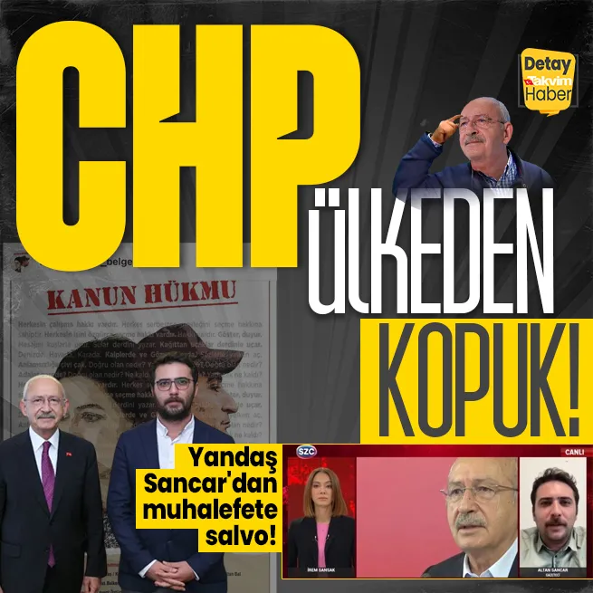 Altın Portakal Film Festivalinde Kanun Hükmü krizi! Yandaş Altan Sancardan muhalefete salvo: CHP ülke gündeminden kopuk