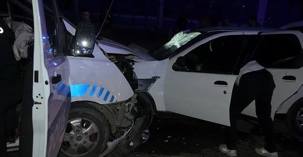 Konya'da kovalamaca! 2'si polis 8 yaralı