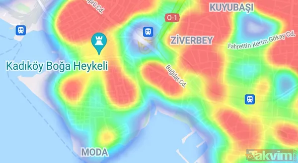 İlçe ilçe İstanbul'un koronavirüs vaka haritası! Bağcılar, Fatih, Üsküdar, Güngören, Ümraniye, Zeytinburnu, Bakırköy... - 26