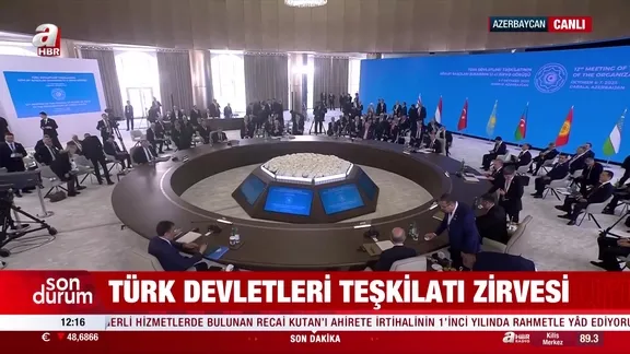 Türk Devletleri Teşkilatı zirvesi başladı