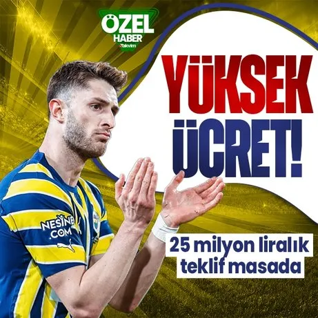 Fenerbahçe’nin 80 numarası İsmail Yüksek’in maaşında flaş gelişme! 25 milyon liralık teklif masada...