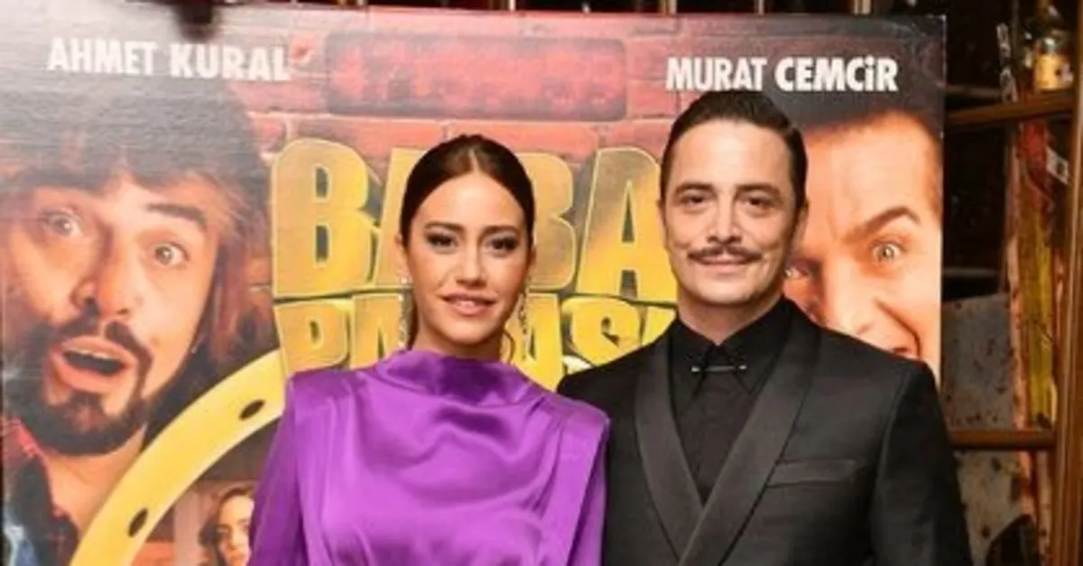 Baba Parası filminin galasına Ahmet Kural ve sevgilisi Çağla Gizem Çelik damga vurdu!