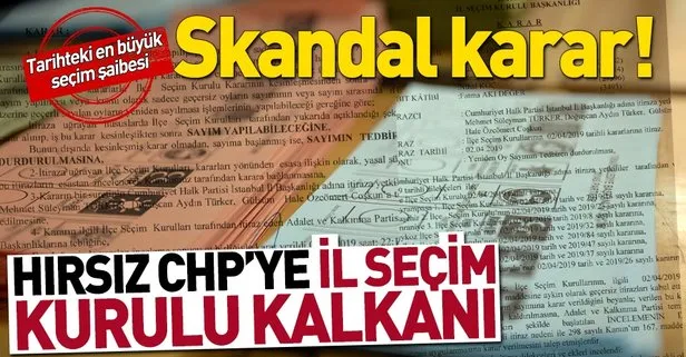 İl Seçim Kurulu CHP'nin itirazıyla skandala imza attı! Sayımı durduruyorlar