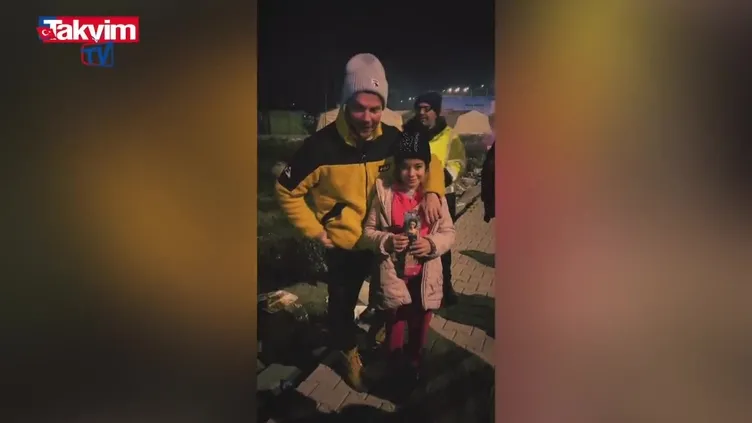 Sinan Akçıl'ın minik depremzede Duru ile düeti kalpleri ısıttı!