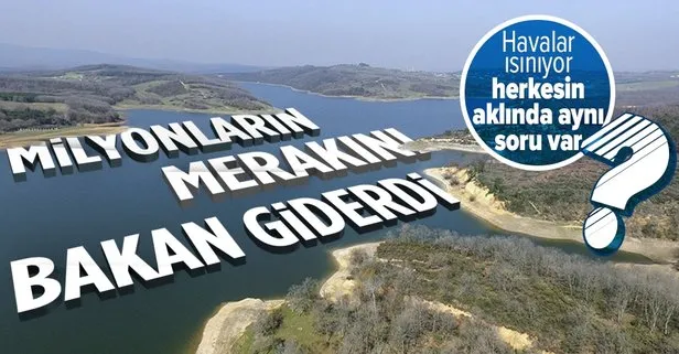 SON DAKİKA: Barajlarda son durum ne? Tarım ve Orman Bakanı Bekir Pakdemirli: Türkiye genelinde yüzde 43 doluluk var